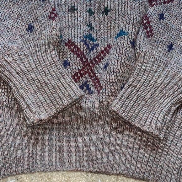 Vintage Boston Traders Sweater  100% Pure Wool  Small - Picture 7 of 14